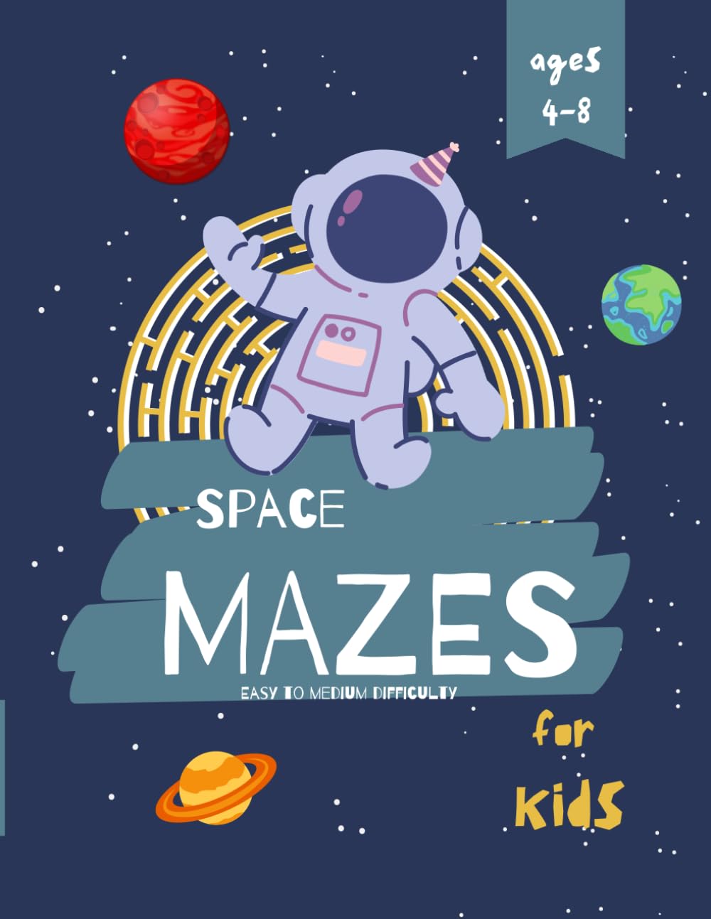 Space Mazes for kids: ages 4-8 (Adventure Lab: Creative Quests for Curious Kids)