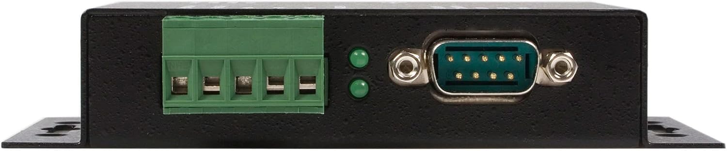 StarTech.com 1 Port Metal Industrial USB to RS422/RS485 Serial Adapter w/ Isolation, TAA (ICUSB422IS)