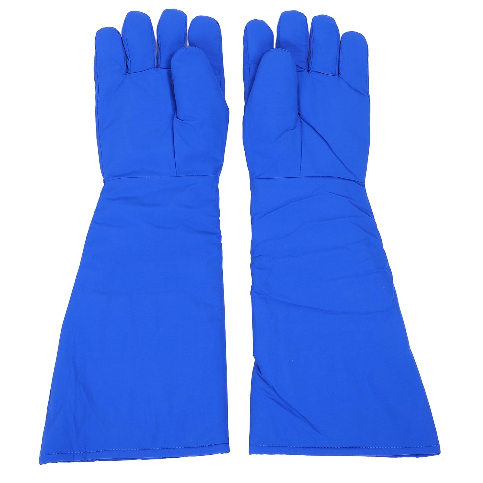 Fabater Kryogene Handschuhe, 58 cm lange Schutzhandschuhe für niedrige Temperaturen, 4-lagige wasserdichte Frostschutz-Arbeitshandschuhe für Flüssigstickstoff, Trockeneis, Kaltlagerung
