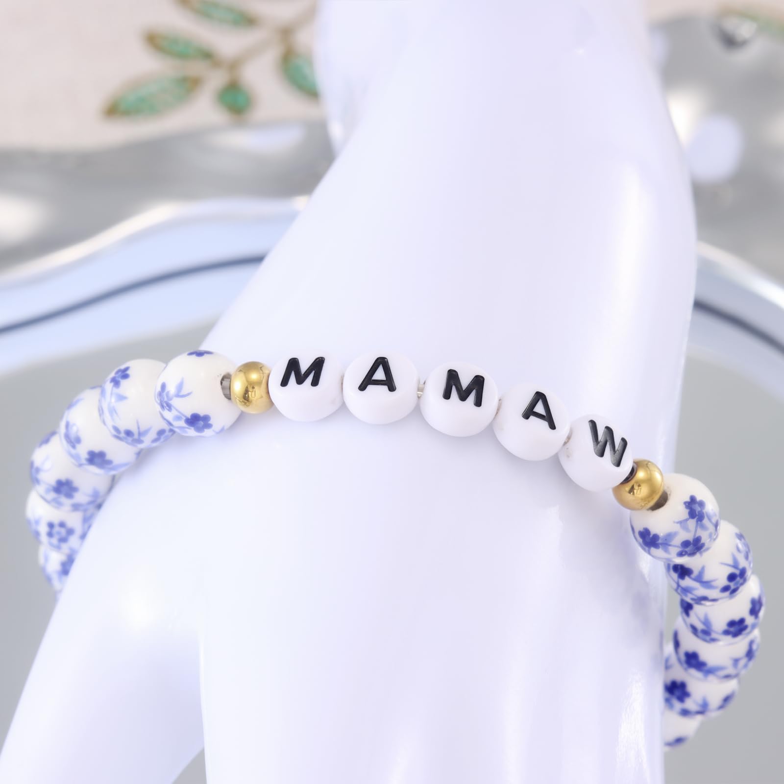 Mamaw Gifts Bracelet for Mothers Day Grandma from Grandkids Birthday Best Easter Gift for Mamaw