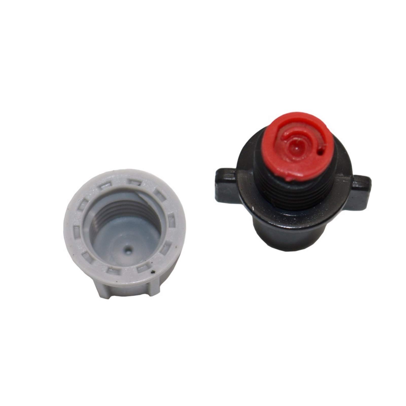 Podlewanie Roślin Doniczkowych Podlewanie Butelki 100 sztuk rolniczych ogrodniczych Dysza mgły serii 4/7 Connector Barb i system nawadniania do nawadniania gazon Wody Montaż urządzenia