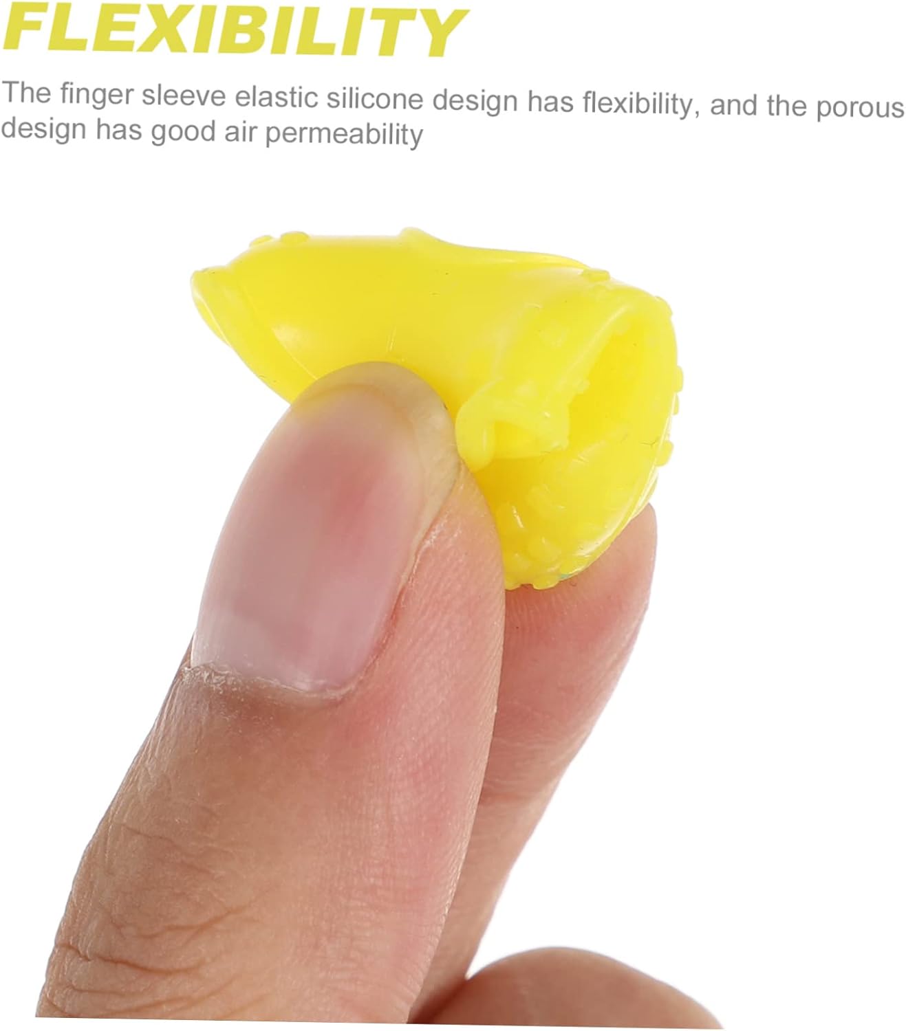 12pcs Silicone Guitar Fingertip Guard Caps for Playing Music image 4