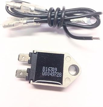 Points & Condenser Ignition Module for Stihl 030 031 031AV 032 | Solid-state module replaces points/condenser on vintage Stihl saws. Fits 2-leg & 3-leg coils.
