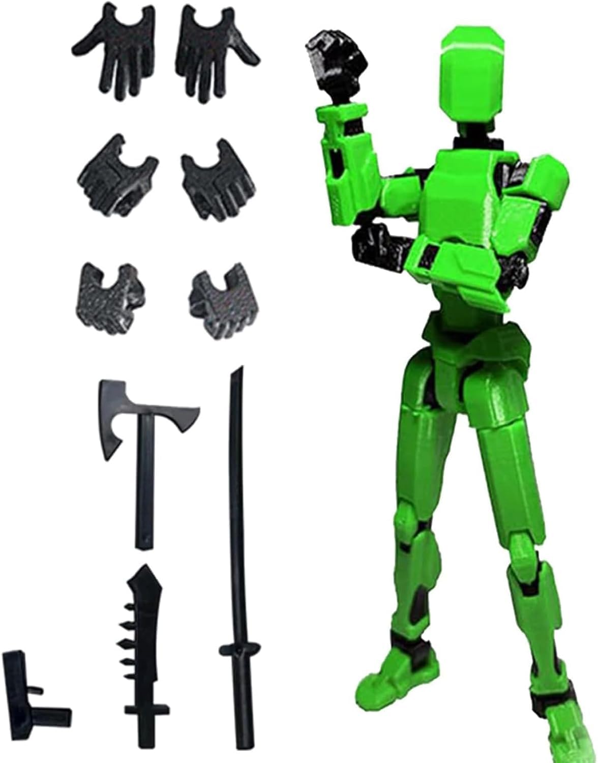 Buy KINETIKITCH Titan Action Figure Set, T13 Printed Lucky Nova 13