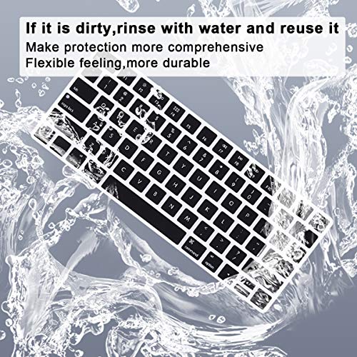 Coque en silicone noir pour iMac Magic Keyboard version US