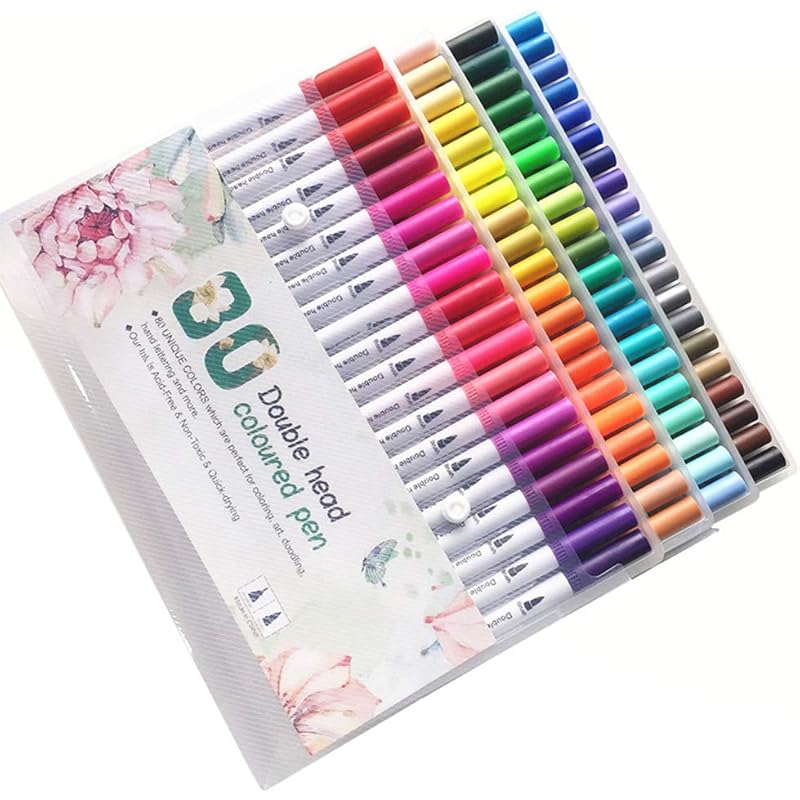 Pen Pens Watercolor Markers Brush Drawing Fine Markers