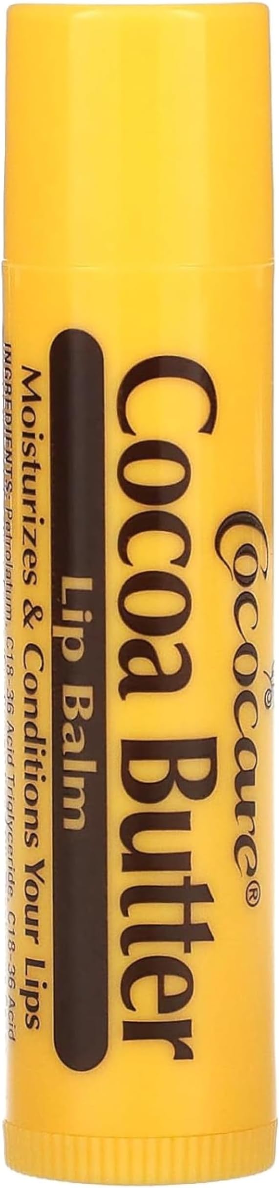 Cocoa Butter Lip Balm, .15 oz, 6 Pack
