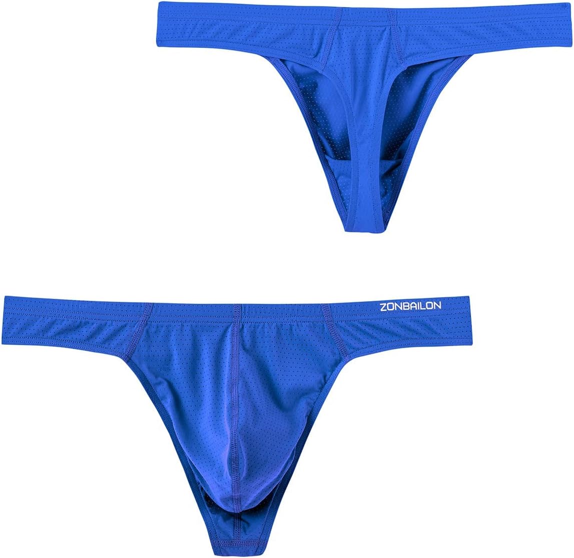 ZONBAILON Men's Thong and G String T-Back Low Rise Bulge Pouch Underwear - Image 7
