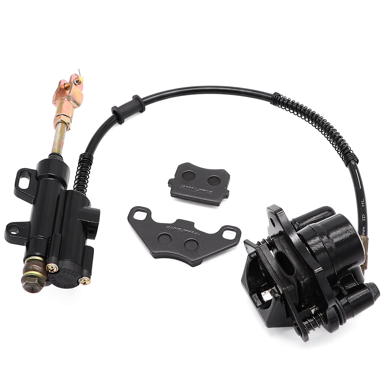 Amazon.com: Rear Brake Master Cylinder Caliper Assembly for 50cc