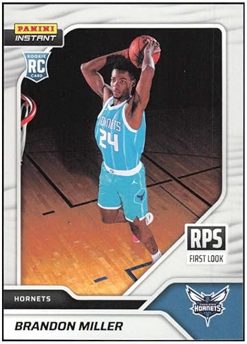 BRANDON MILLER RC 2023-24 Panini Instant RPS First Look ROOKIE 791#RPS-2 Hornets NM+-MT+ NBA Basketball