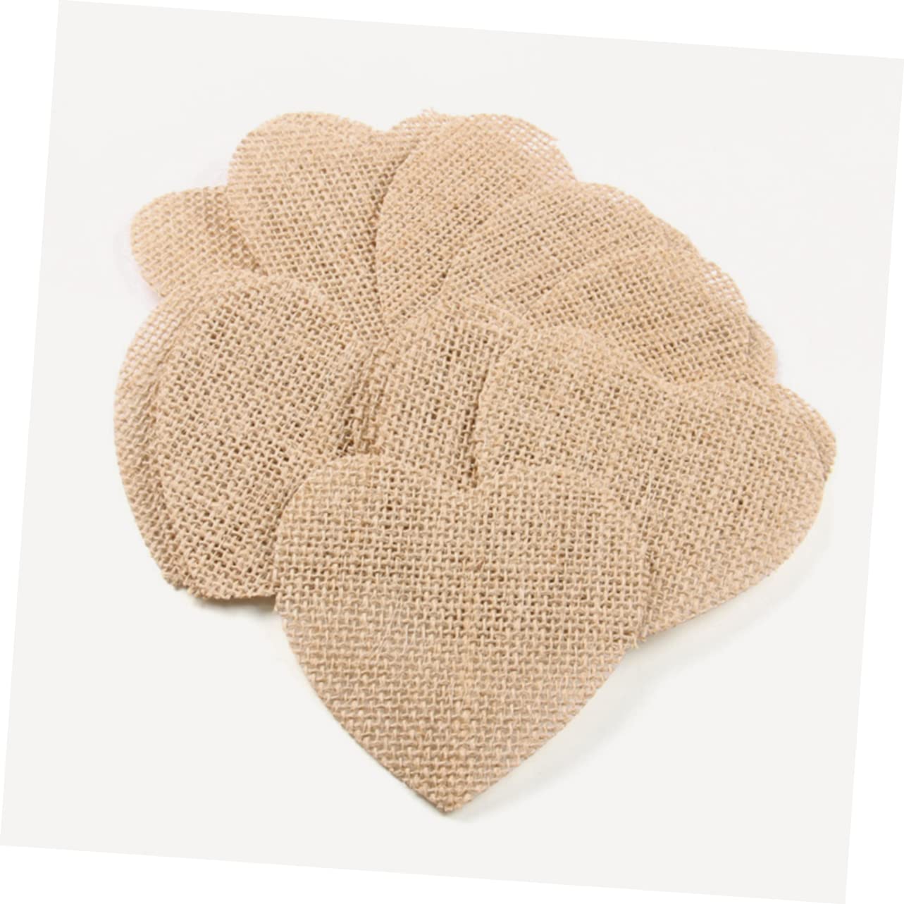 EXCEART 5 Sets Sackleinenformen Zum Basteln: Weihnachtsbaum-hängeornamente Wimpelkette „Frohe Weihnachten“ Aus Sackleinen 20 Stück * 5