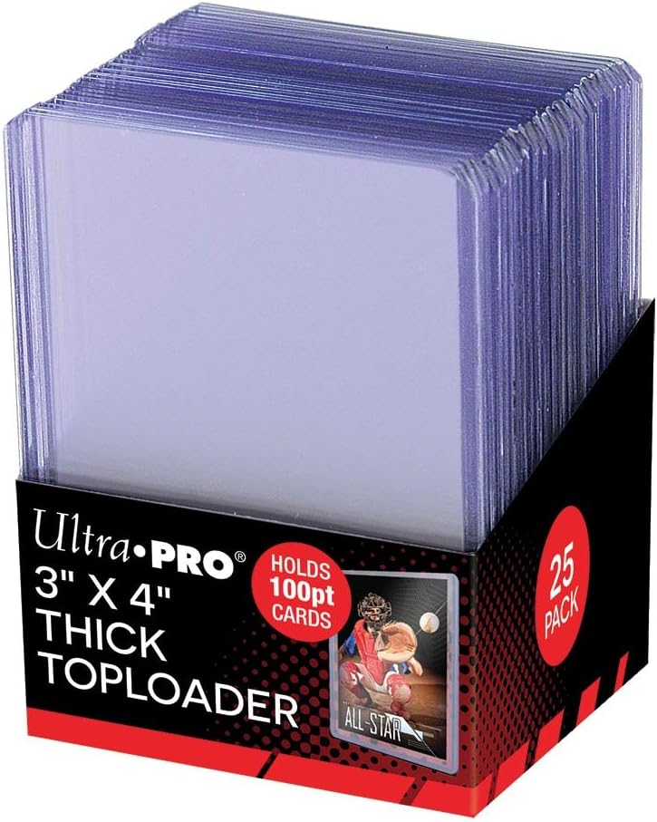 Ultra-Pro 194042 3" X 4" Super Thick Toploader Game