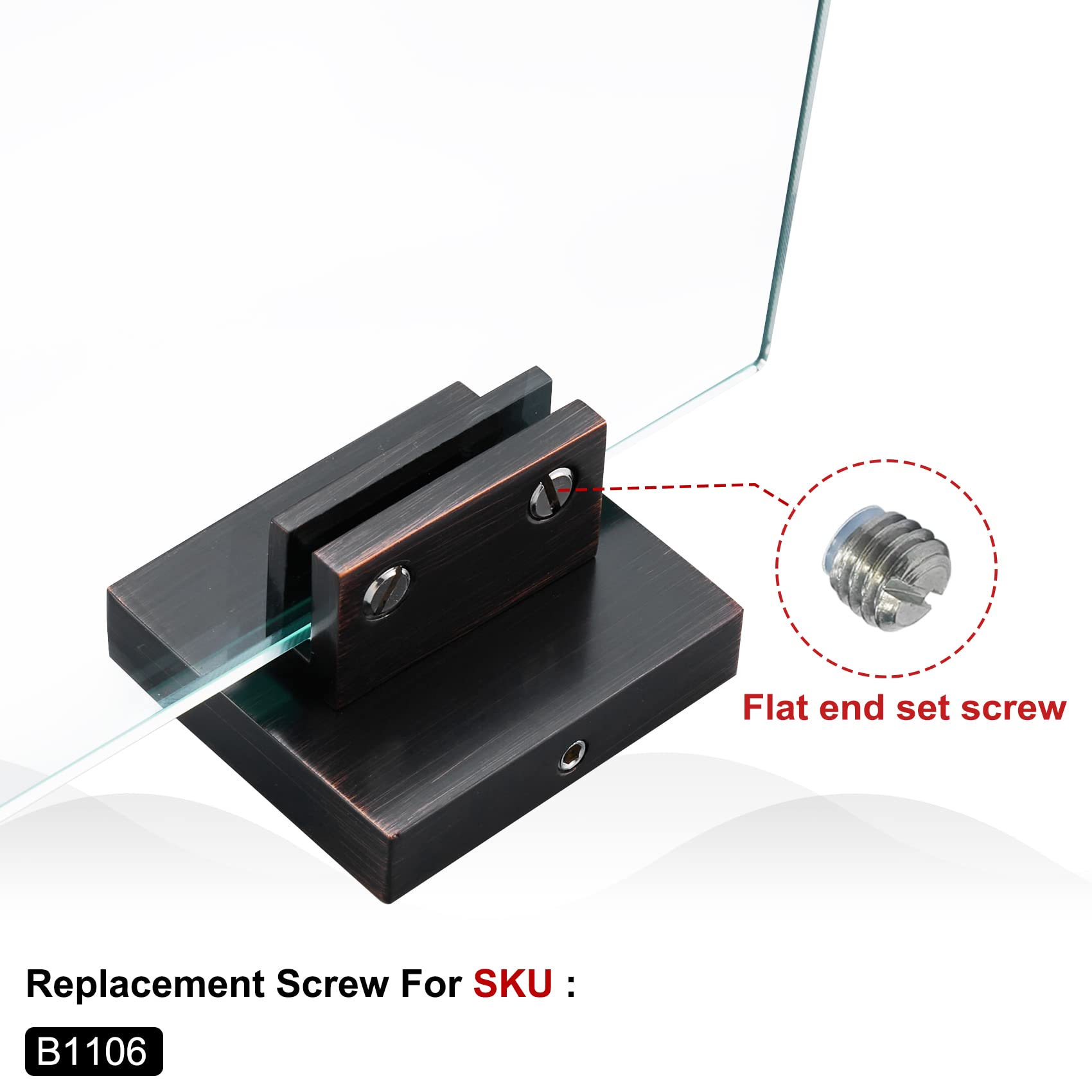 KOKOSIRI Mounting Hardware Pack Used for Bathroom Hardware Screw Kit, Stainless Steel, ACC-001