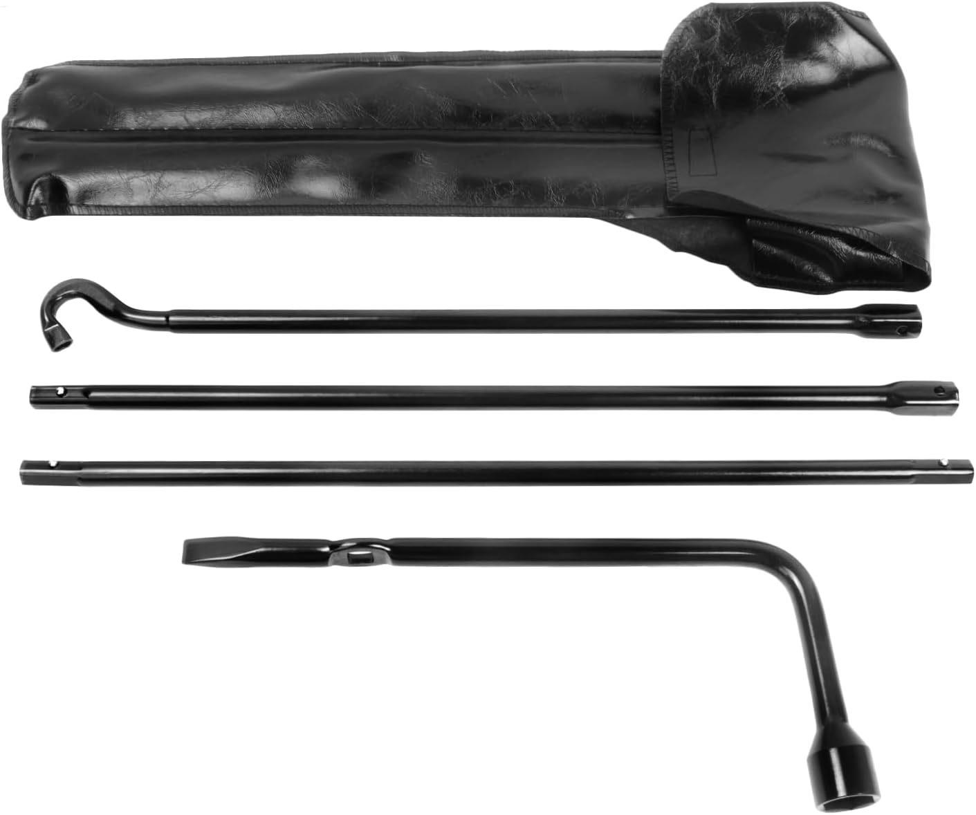 Spare Tire Tool Kit with Tire Jack Handle and Wheel Lug Wrench Spare Tire Kit Compatible with 2005-2021 Tacoma