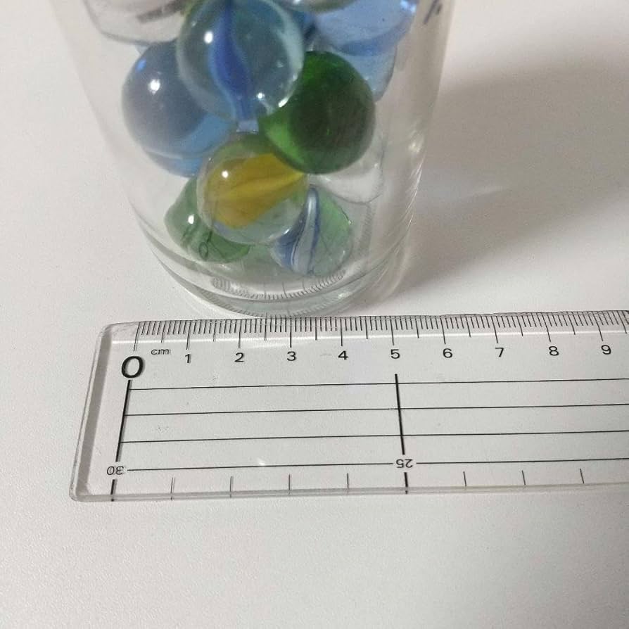 昔のビー玉② Amazon | レトロ 2種類の瓶に入ったビー玉 合計50個 | ビー玉 | おもちゃ