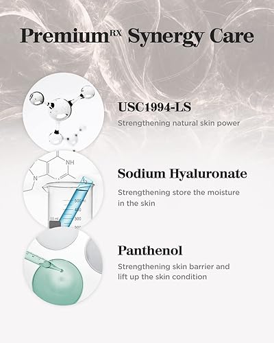 Miniatura 5 de GD11 Tóner equilibrante RX prémium con ácido hialurónico para pieles sensibles, secas y envejecidas, antienvejecimiento, cuidado premium en el