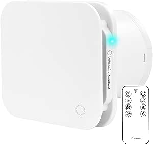 Aspiratore Turbionaire Trend Plus 100 Mm - Per Bagno E Cucina, Telecomando, Motore DC Brushless, 7 Velocità + Boost - Foto 5