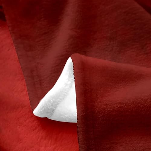 Miniatura 4 de Manta mullida de Navidad tamaño Queen, manta de vellón con copos de nieve mágicos de invierno para mujeres adultas, manta de franela floral de