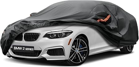 Kayme Car Cover, Compatible with 2014-2021 BMW 2 Series Sedan (F22 F23 F44 G42), Breathable Anti-UV Anti-dust 7 Layers, Car Cover with Zip and Cotton Lining. 3-7 days AS)