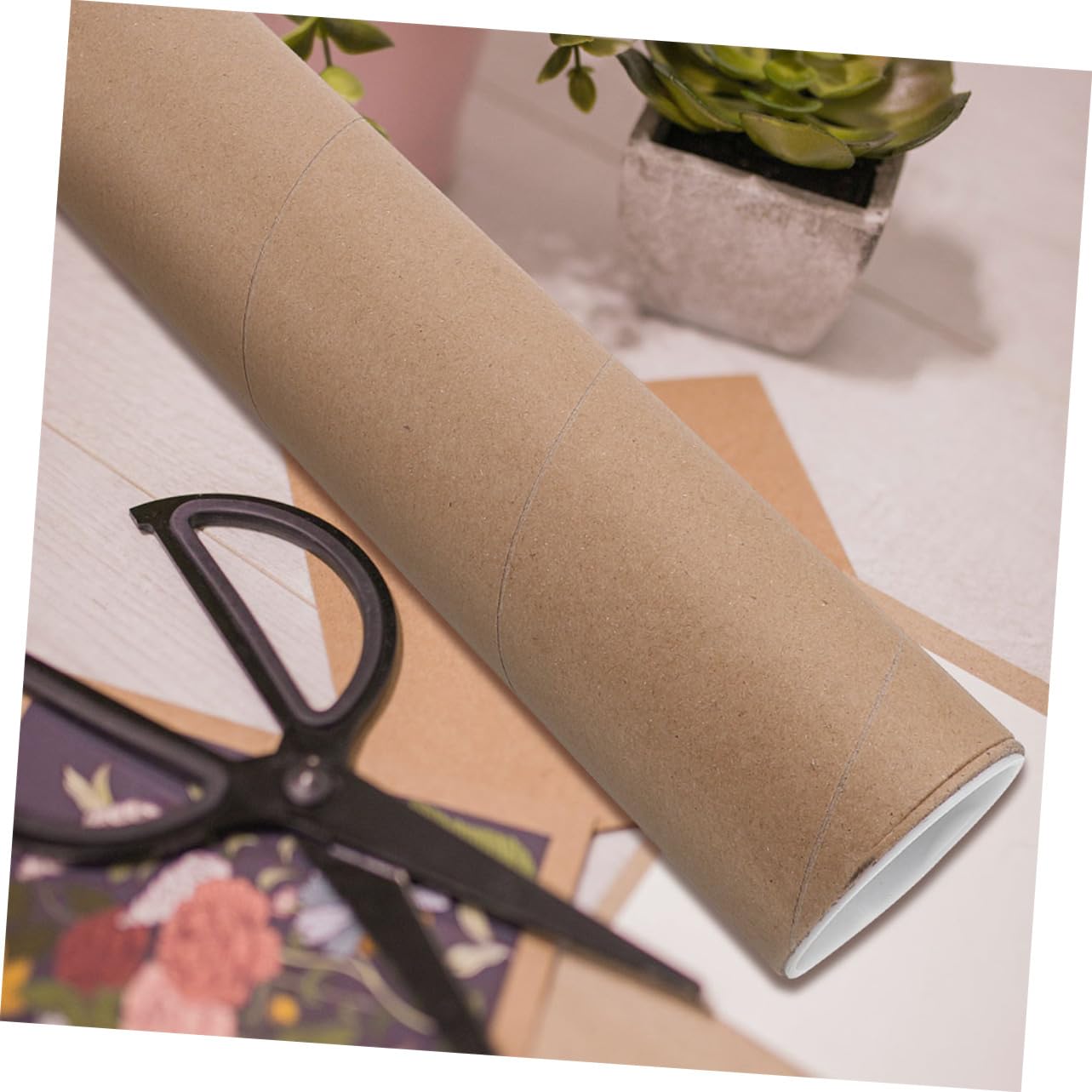 4 Sets Papierröhren-mailer Erweiterbarer Speicher Für Poster Karten Versandbehälter Für Dokumente 2 Stück * 4
