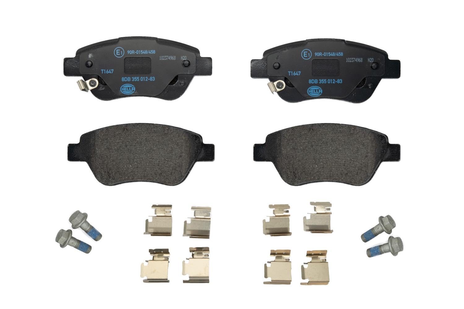 BRAKE PAD SET DISC BRAKE 8DB 355 012-831 FOR FIAT DOBLO/Box/Body/MPV/MONOCAB