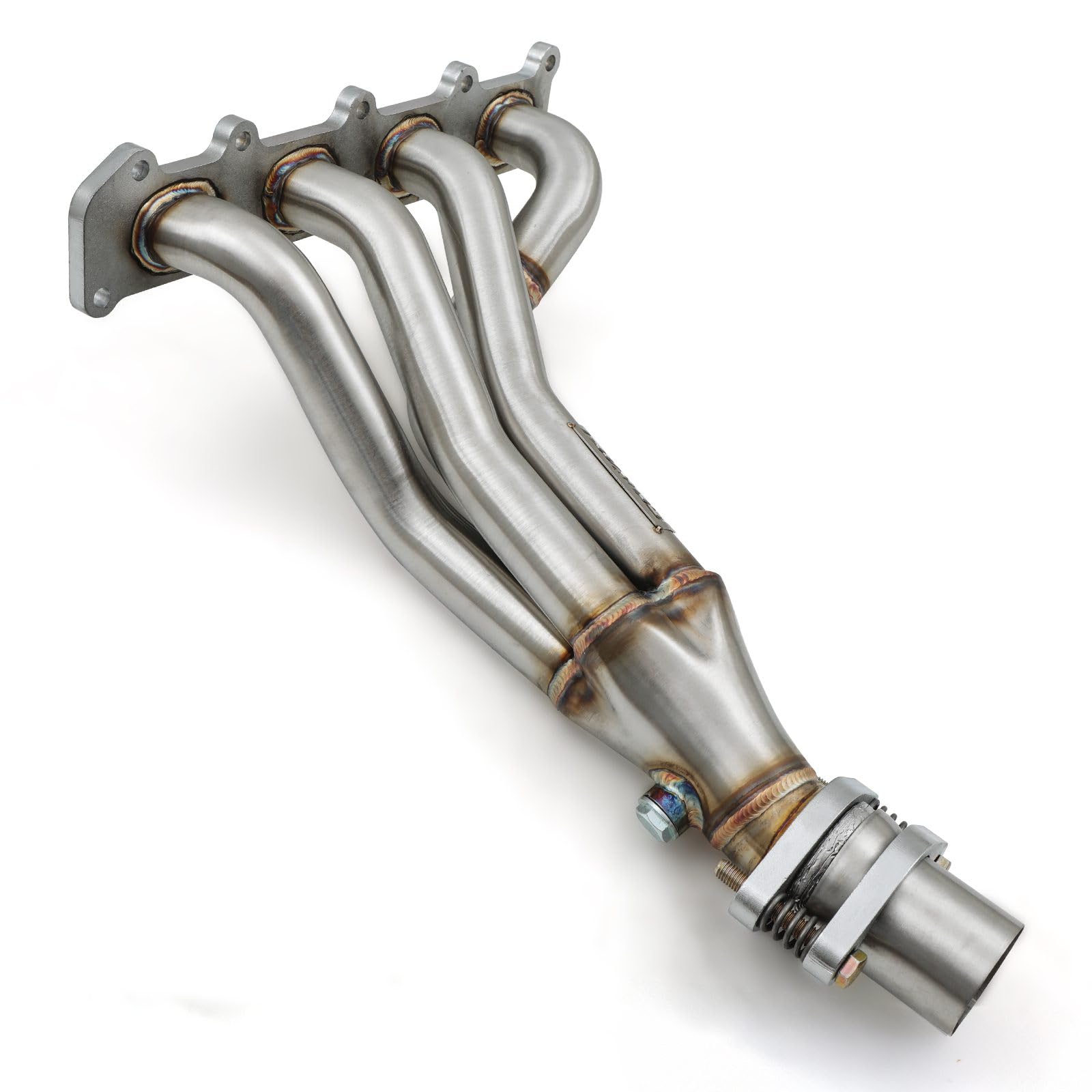Colector de escape de 2.25 pulgadas compatible con Peugeot 206 GTI 2l 16V 1998-2010 kit de colector de escape inoxidable