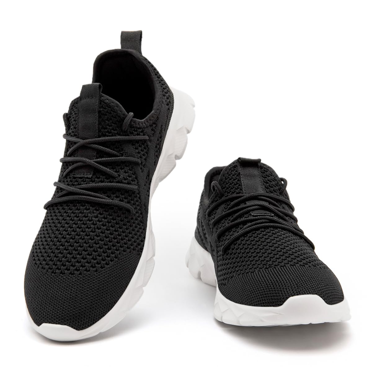 Mens Slip On Walking Shoes Non Slip Running Shoes Lightweight Breathable Tennis Sneakers Fashion Casual Gym Trainers