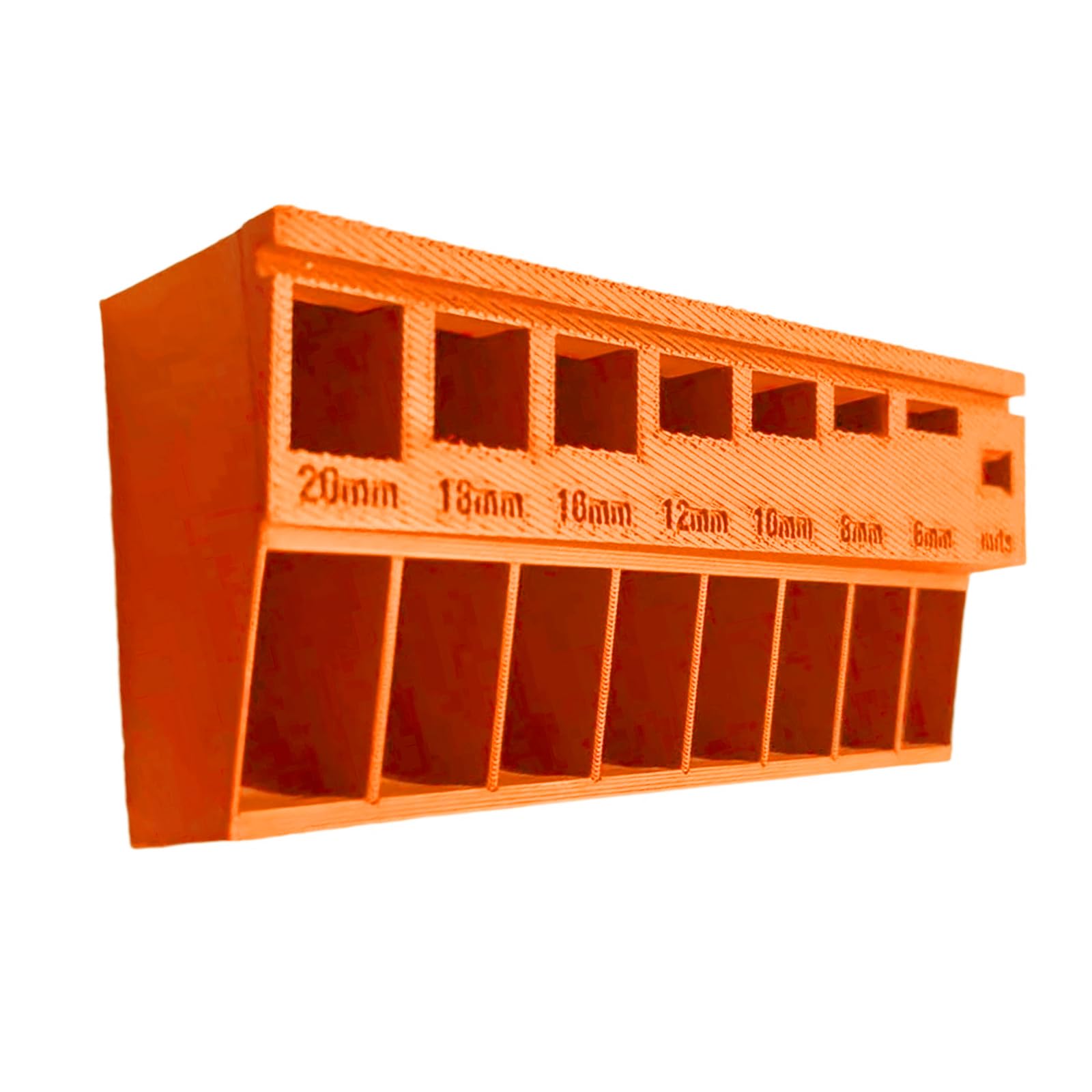 Dense Screw Categorizer Container with Multiple Compartment Plan for Hardware Efficient Workshop Management Nut and Screw Planner Container