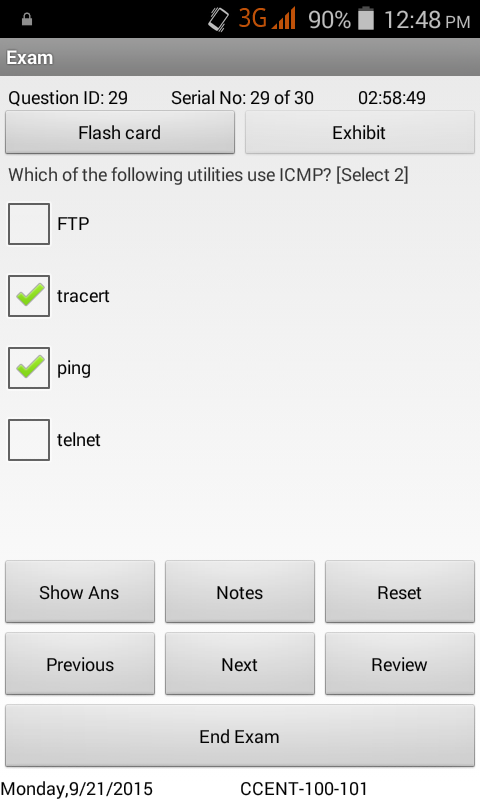 CCENT Practice Tests-Free - App on Amazon Appstore