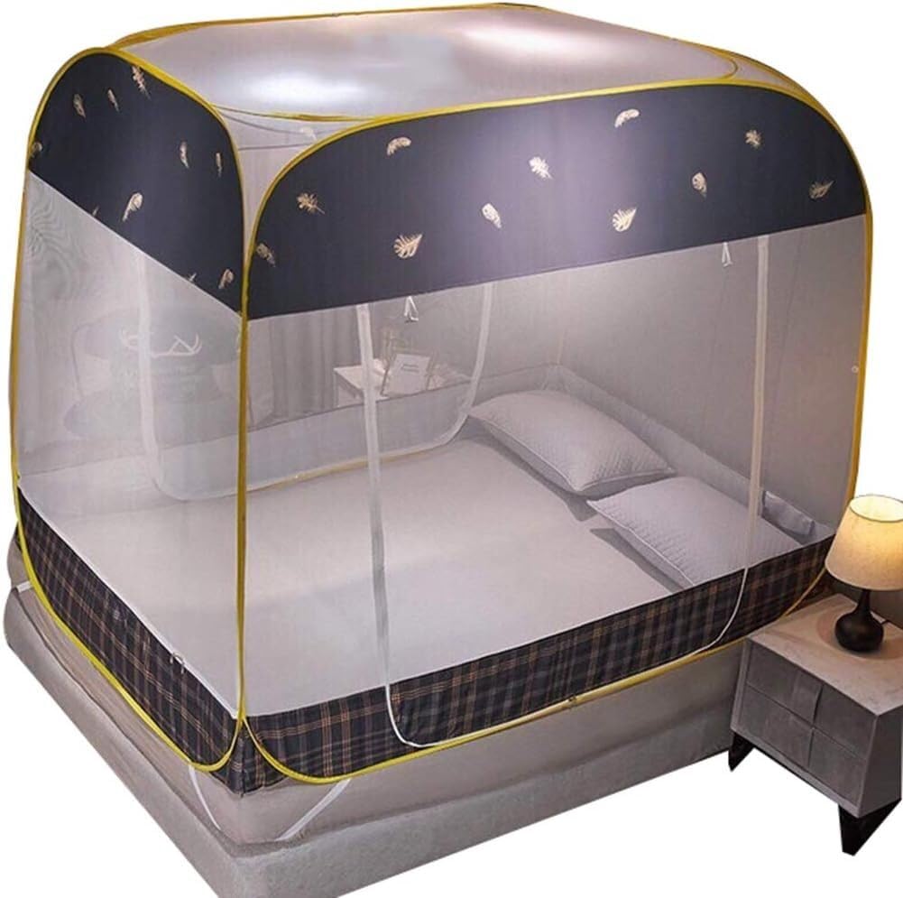 Zanzariera, zanzariera Anti-zanzare, zanzariera da Viaggio Portatile, zanzariera Pieghevole, zanzariera da Campeggio (A, 1,5 m)