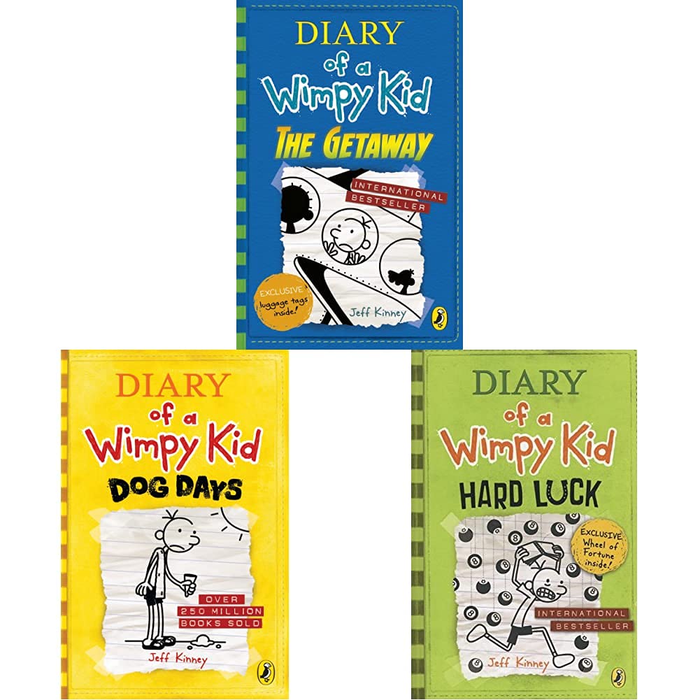 Buy Diary of a Wimpy Kid: The Getaway (book 12)+Diary of a Wimpy Kid ...