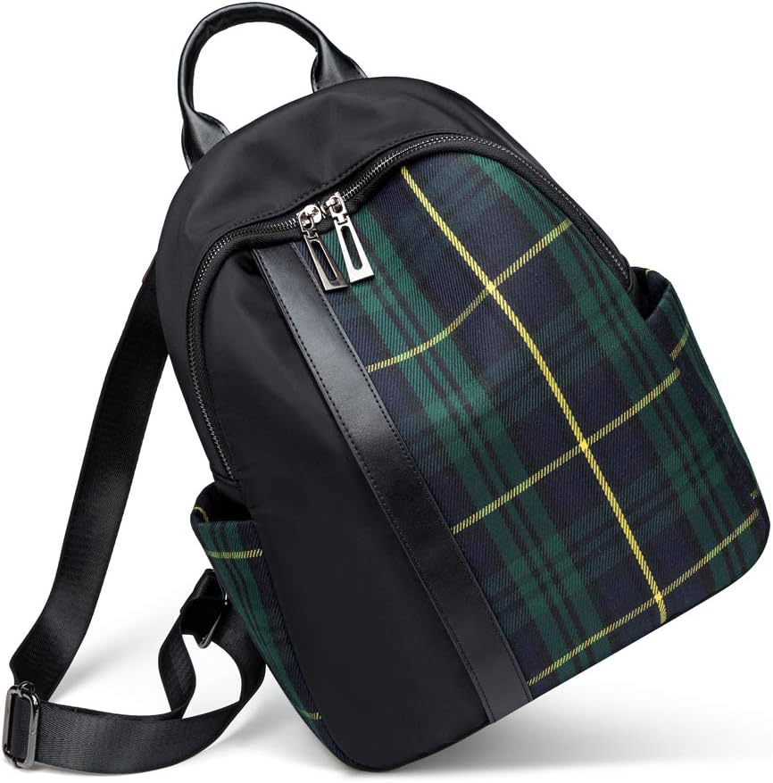 tartan plaid backpack