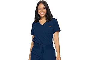 Womens Scrub Top One Pocket Tuck in Scrub Top for Women