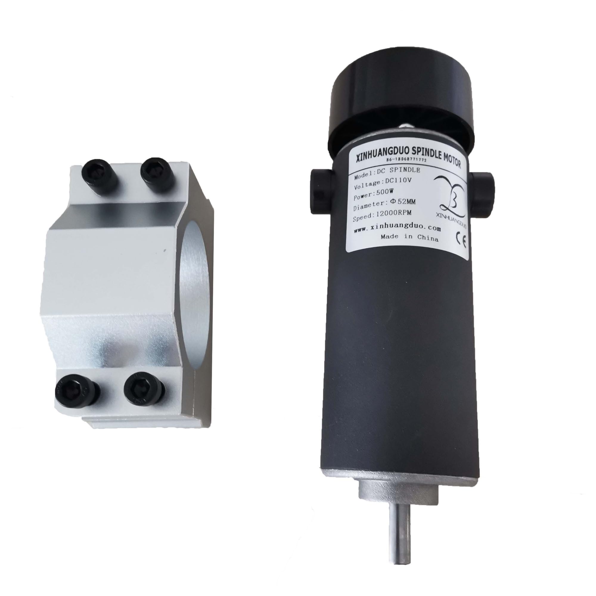 Broche CNC 500W refroidi à l'air avec régulateur de vitesse pour ME18T