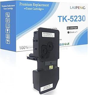Compatible Toner Cartridge Kyocera TK5230 TK-5230 Black 2600 Pages for Kyocera ECOSYS P5021cdn, P5021cdw, M5521cdn, M5521cdw Printers
