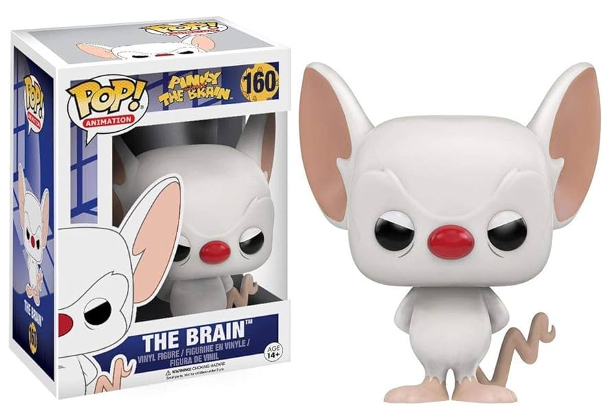 コミック・アニメ Funko Pop Pinky & brain FUNKO POP! ANIMATION: Pinky & The Brain - The Brain, Figures