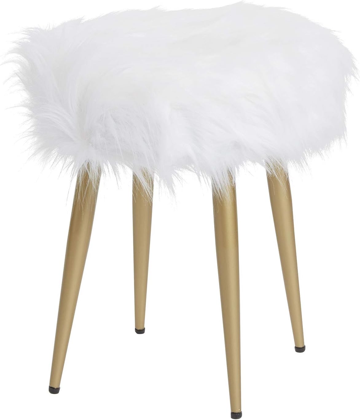 Silverwood Marilyn Round Fur Stool