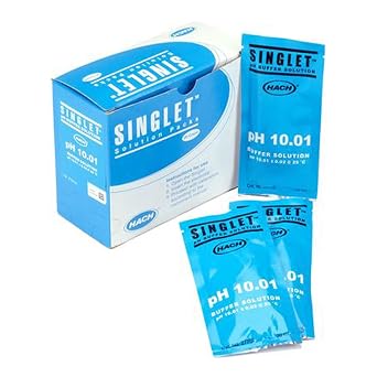 Hach SingletTM Single-Use pH Buffer, pH 10.01 NIST, 2770220