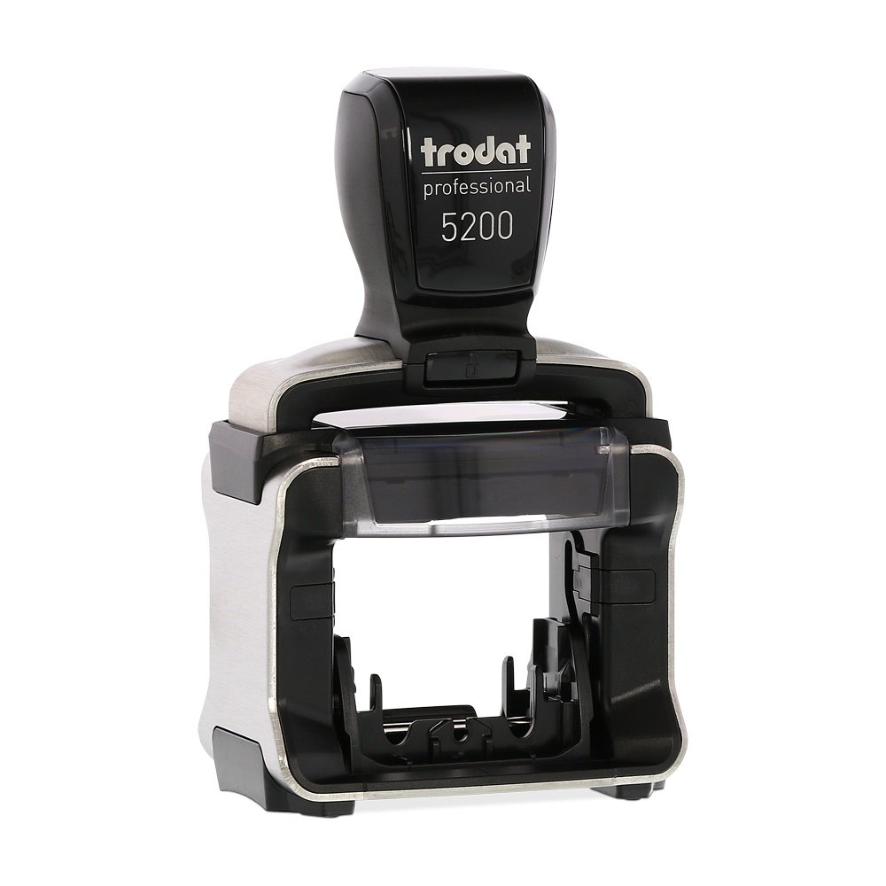 Timbro Trodat Professional 5200 custom (41x24 mm - 5 righe) con piastra di testo
