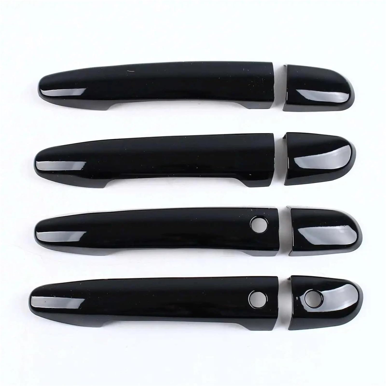 Jtwmty Style 1 For Mazda Cx-5 Cx5 Ke Kf 2012 2013 2014-2022 Abs Chrome Glossy Black Door Handle Cover Trim Car Accessories(Style 1)