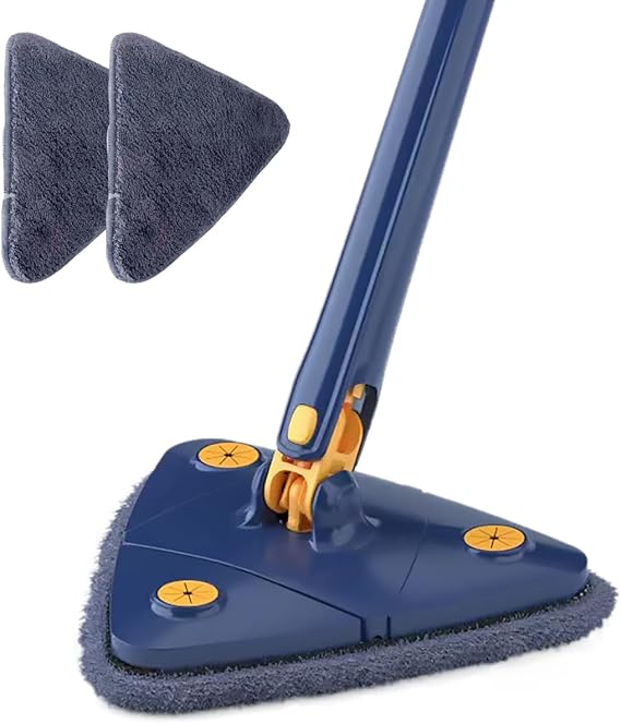 Rotatable Adjustable Cleaning Mop, 360 Degree Extendable