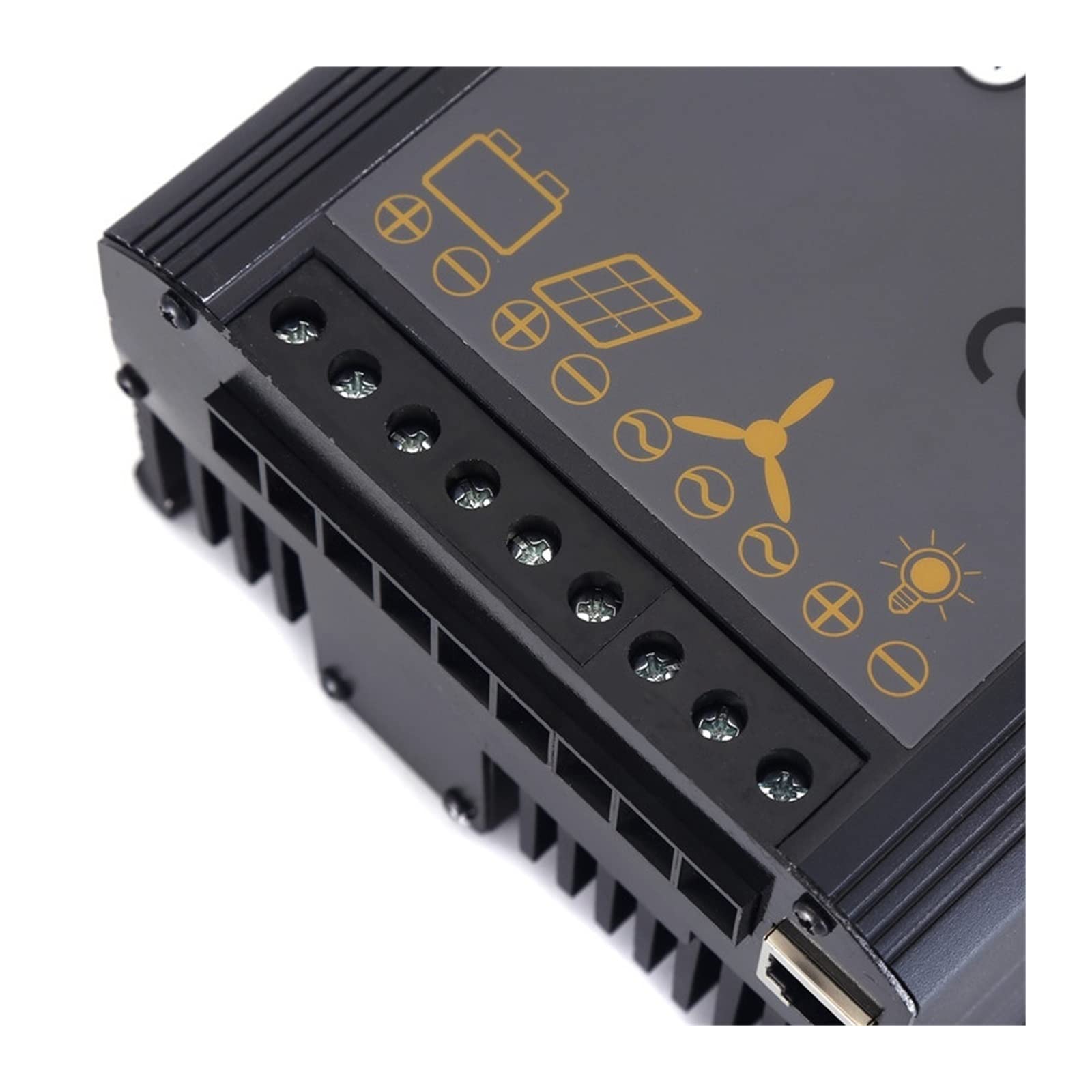 Regolatore complementare vento-solare 12/24/48V PWM for illuminazione stradale solare di generazione energia off-grid(Wind 600W Photovoltaic 200W 24v)