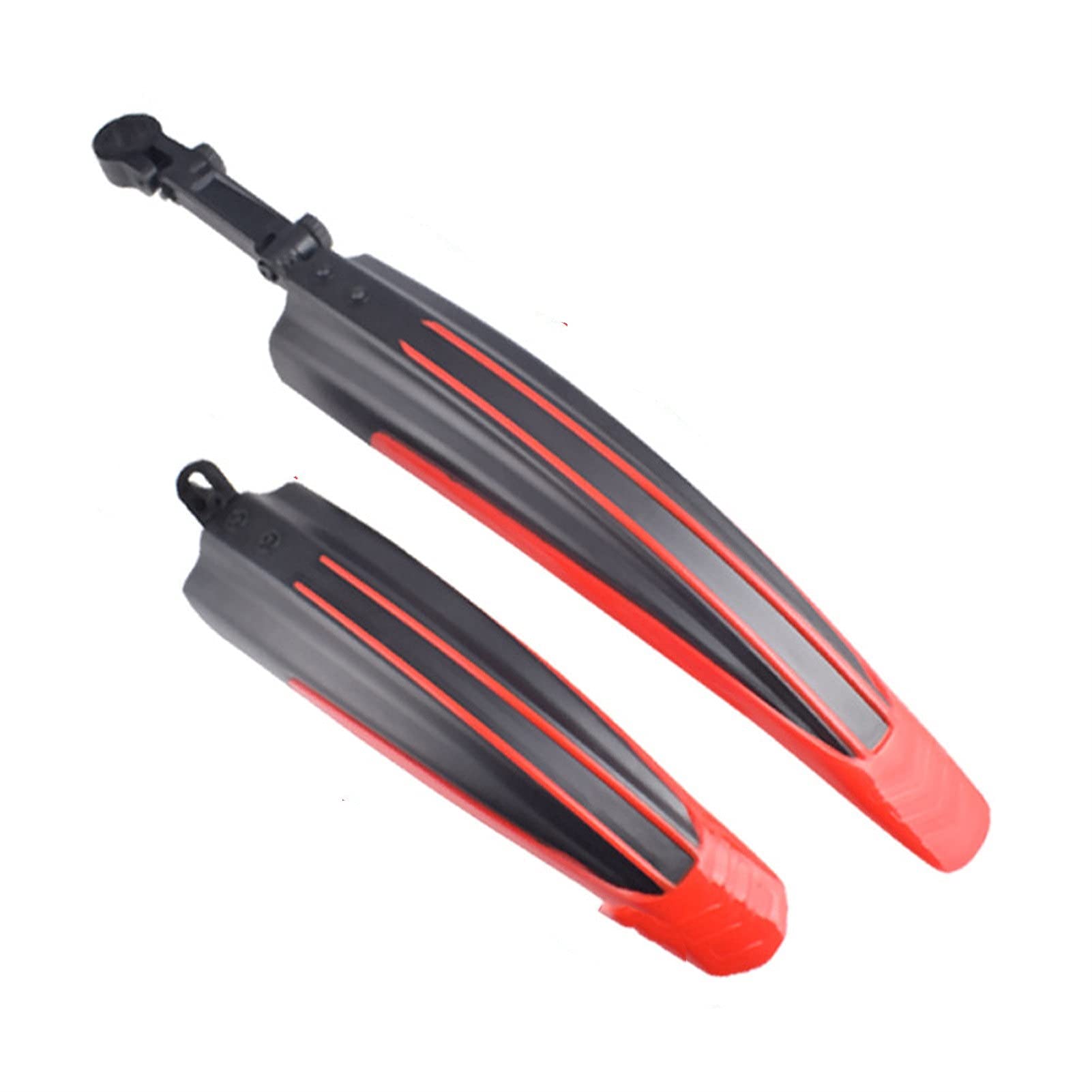Garde-Boue de vélo, Garde-Boue de vélo électrique, 2 pièces, Garde-Boue Avant et arrière pour vélo de Route et VTT (Orange)