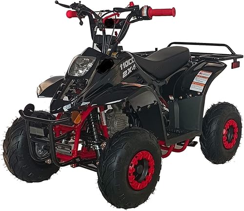 HHH ATV 110cc ATV Quads Youth ATV Quad ATV 4 Wheeler Boulder para niños 4 ruedas completamente automático Gas ATV