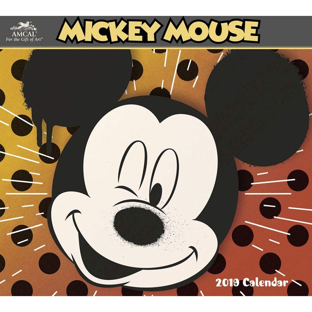 Mickey Mouse Classic 2019 Wall Calendar, by ACCO Brands