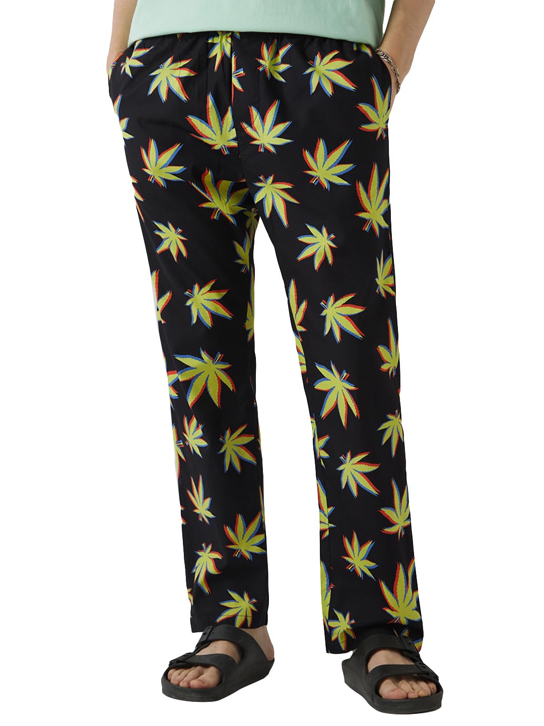 bewakoof Men's 100% Poplin Cotton Regular Fit Pyjama-picture-37