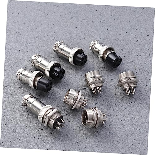 Conectores de Aviación 5Pcs Lurrose para Equipos Electrónicos miniatura 2