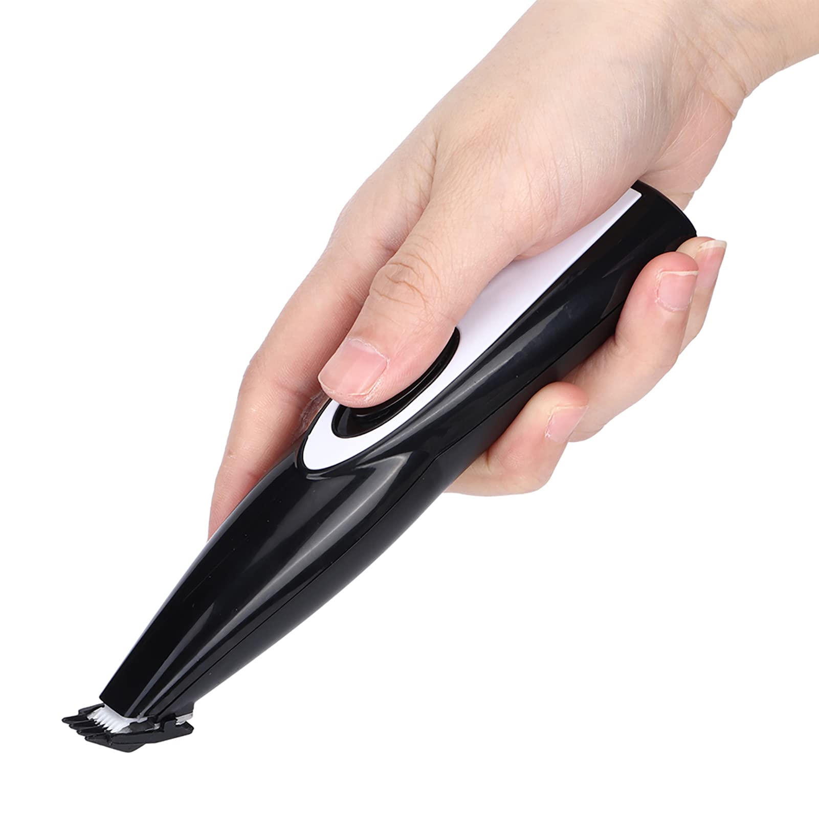 Zerodis Pet Paws Trimmer, Plastic Rechargeable Cordless Electric Grooming Clippers Pet Hair Shaver with Brush for Small Dogs Cats Trimming Paws Eyes Ears Face