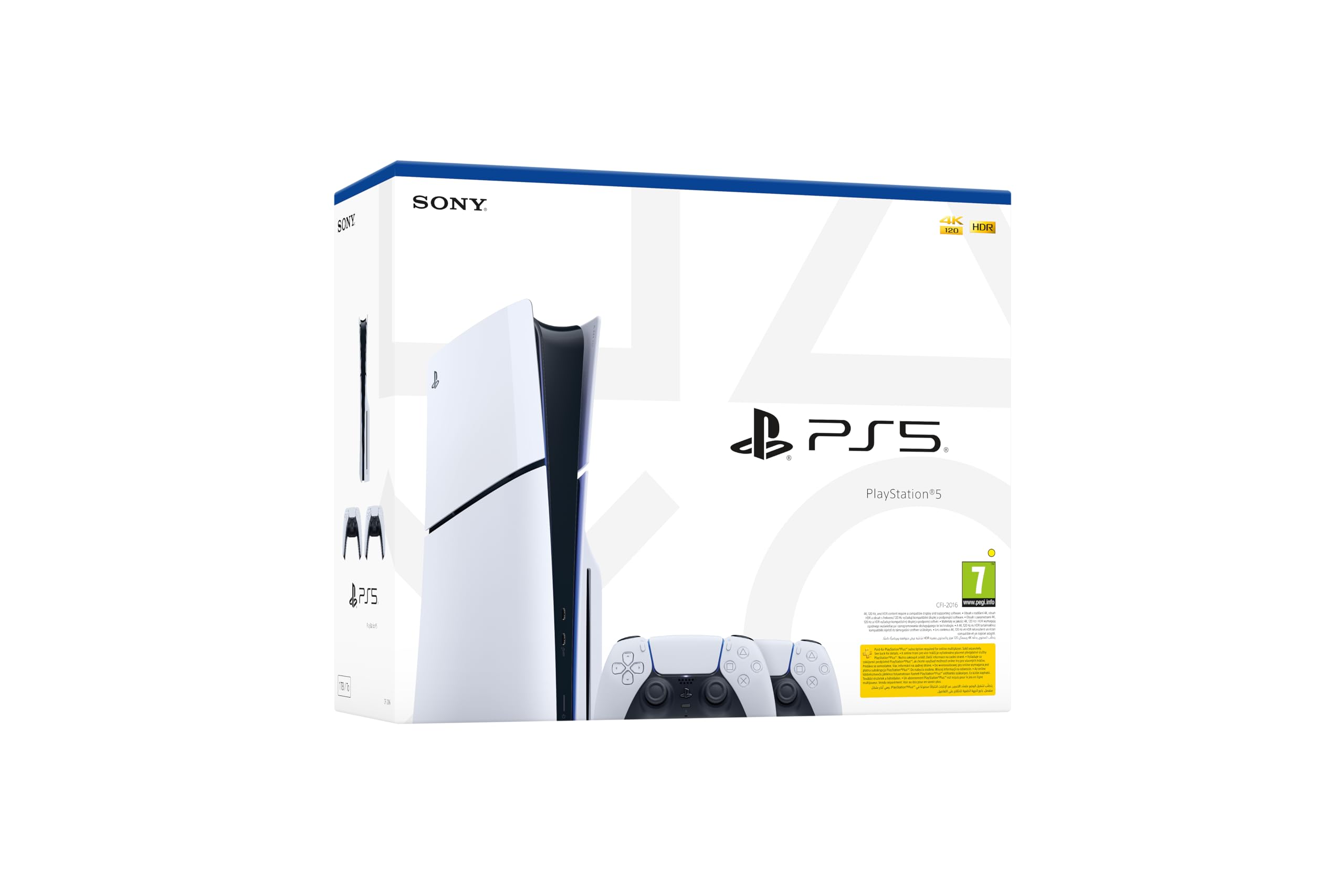 Sony PlayStation 5 D Chassis + DualSense BUNDLE, Çift kol (Resmi
