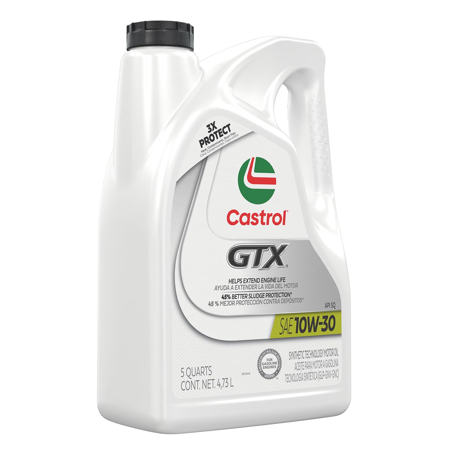 Amazon.com: Castrol GTX 10W-30 Conventional Motor Oil, 5 Quarts